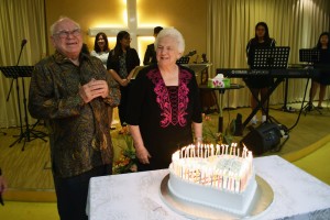 Margaret and Fred Seaward Birthday