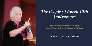 The People's Church 12th Anniversary Flyer - Margaret Seaward Faceook Event V3
